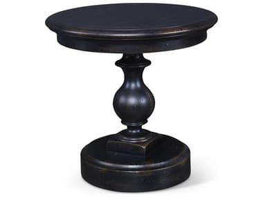 Century Furniture Monarch 26" Round Wood End Table CNTMN5825