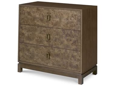 Century Furniture Monarch Brown Oak Wood Accent Chest CNTMN5885