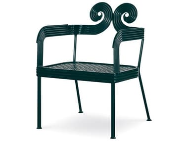 Century Furniture Outdoor Thomas O'Brien Augustine Litchfield Green Aluminum Garden Chair CNTOAED4111