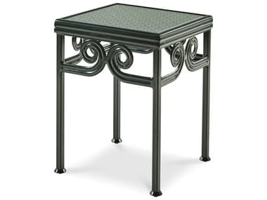 Century Outdoor Augustine Metal Square End Table CNTOAED4179