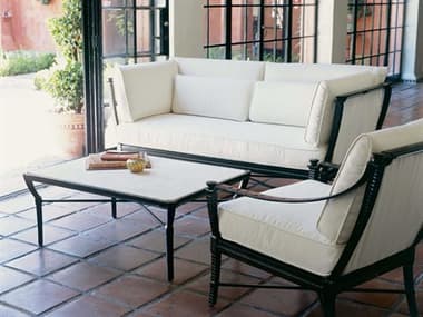 Century Outdoor Andalusia Cordoba Aluminum Cushion Lounge Set CNTOANDALUSIALNGSET2