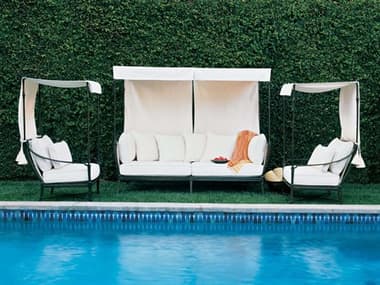 Century Outdoor Andalusia Cordoba Aluminum Cushion Lounge Set CNTOANDALUSIALNGSET3