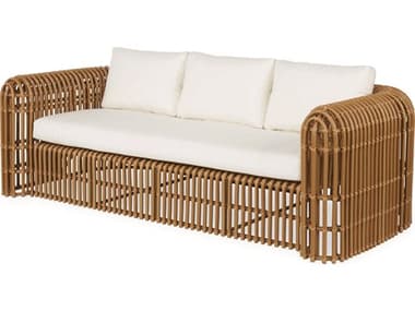 Century Outdoor Carrier And Company Aluminum Cushion Sofa CNTOC7D5221