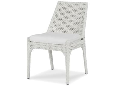 Century Outdoor Tangier Chalk White Wicker Dining Chair CNTOD4451