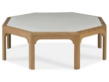 Century Furniture Outdoor Tangier Teak 48'' Wide Hexagon Coffee Table CNTOD4488