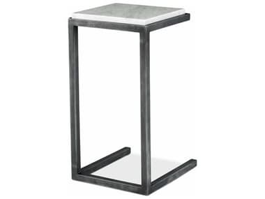 Century Outdoor Complements Steel 14.75''W x 12.75''D Rectangular Stone Top End Table CNTOD895232AP