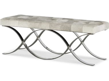 Century Furniture Trading Company Sterling Gray Upholstered Ottoman CNTPLR18903STERLING