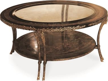 Century Furniture Grand Tour 48" Round Mirror Coffee Table CNTSF5170