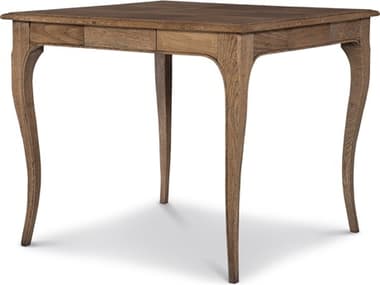 Century Furniture Grand Tour Brown Oak Wood Game Table CNTSF5214WE