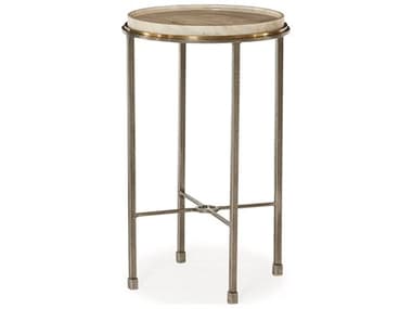 Century Furniture Grand Tour 14" Round Marble End Table CNTSF5467