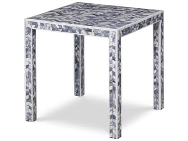 Century Furniture Grand Tour 18" Square Bone And Resin End Table CNTSF6042