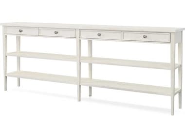 Century Furniture Grand Tour Off-White 80'' Wide Rectangular Delaney Console Table CNTSF6056CN