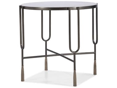 Century Furniture Grand Tour Round Marble Console Table CNTSF6131