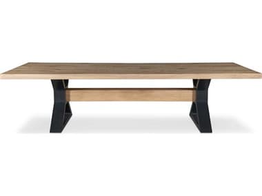 Century Furniture Grand Tour 88" Rectangular Wood Natural Dining Table CNTSF6159