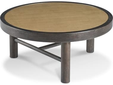 Century Furniture Grand Tour Round Glass Coffee Table CNTSF6199S