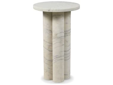 Century Furniture Grand Tour Tivoli Round Marble End Table CNTSF6253V2