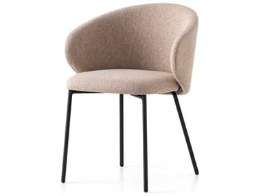 Connubia Tuka Beige Fabric Upholstered Side Dining Chair CNUCB1999000015SLA00000000