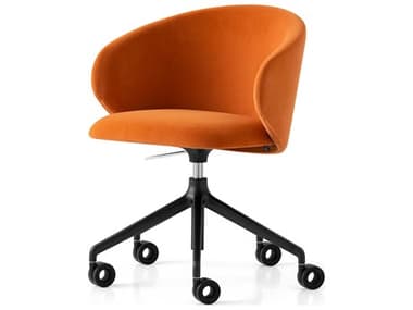 Connubia Tuka Saffron Yellow Upholstered Adjustable Task Office Chair CNUCB2126000015SLM00000000