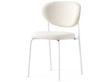 Connubia Cozy White Fabric Upholstered Side Dining Chair CNUCB2135000094SKZ00000000