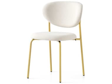 Connubia Cozy Brass Fabric Upholstered Side Dining Chair CNUCB213500033LSKZ00000000