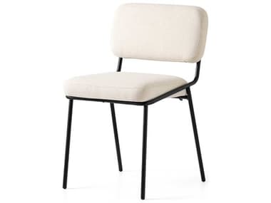 Connubia Sixty Black Fabric Upholstered Side Dining Chair CNUCB2138000015SKZ00000000