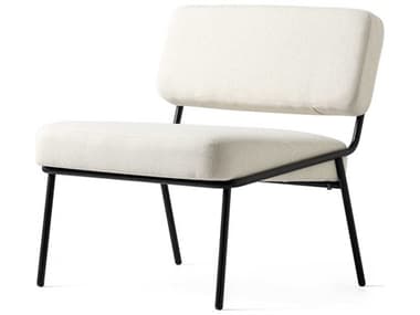 Connubia Sixty 26" White Fabric Accent Chair CNUCB3509000015SKZ00000000