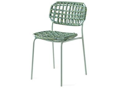 Connubia Outdoor Yo Matt Thyme Green Metal Rope Dining Chair COOCB198603008LSTC00000000