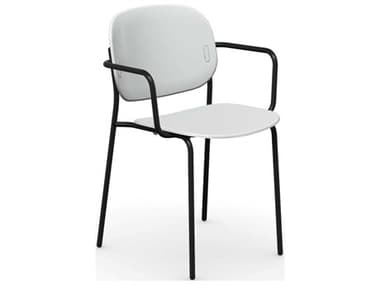 Connubia Outdoor Yo Matt Black / Optic White Metal Polypropylene Dining Chair COOCB199103001509400000000