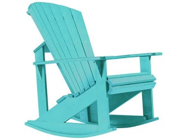 C.R. Plastic Generation Premium Recycled Plastic Adirondack Rocking Chair CRC04