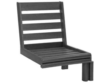 C.R. Plastic Stratford Modular Deep Seating Recycled Plastic Lounge Chair - Frame Only CRDSF265