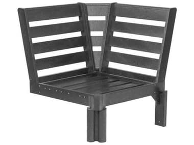 C.R. Plastic Stratford Modular Deep Seating Recycled Plastic Lounge Chair - Frame Only CRDSF266