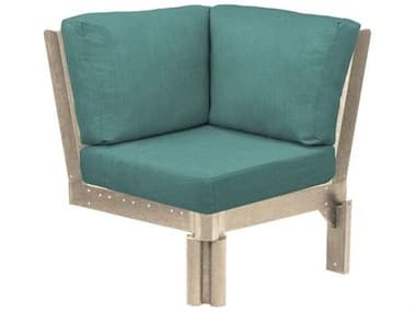 C.R. Plastic Stratford Modular Deep Seating Recycled Plastic Cushion Lounge Chair CRDSF266DSC21