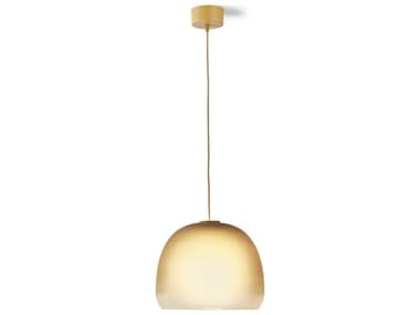 Carpyen Medusa 10" 1-Light Mostaza Yellow Dome Mini Pendant CRP1000059U