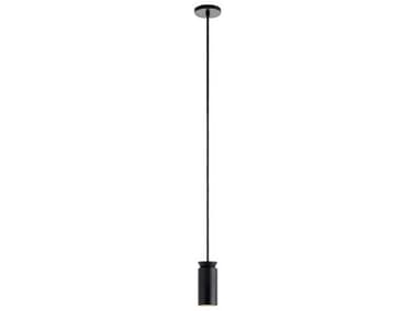 Carpyen Triana 2&quot; 1-Light Black Cylinder Mini Pendant CRP1411200U