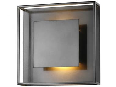 Carpyen Yoko 9&quot; Tall Black Nickel Wall Sconce CRP2081001U