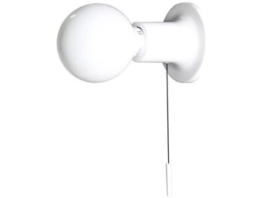 Carpyen Punt 1-Light White Wall Sconce CRP2141100U