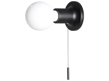 Carpyen Punt 1-Light Black Wall Sconce CRP2141200U