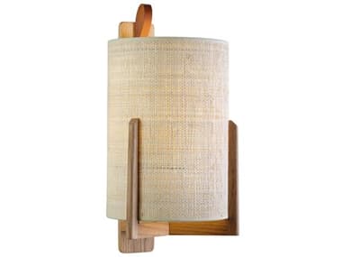 Carpyen Greta 1-Light Natural Oak Brown Wall Sconce CRP2531000U