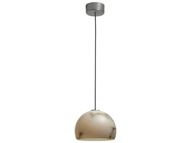 Carpyen Neil 8" Matt Nickel Dome Mini Pendant CRP3031000U