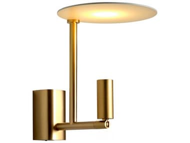 Carpyen Kelly 7" Tall Gold Wall Sconce CRP3121000U