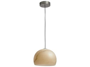 Carpyen Neil 9" Matt Nickel Dome Mini Pendant CRP3221000U