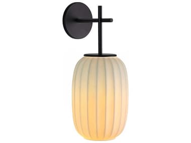 Carpyen Mei 6" Tall 1-Light Black Wall Sconce CRP3321200U