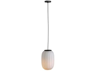 Carpyen Mei 6" 1-Light Black Mini Pendant CRP3341200U