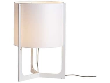 Carpyen Nirvana White Linen Table Lamp CRP5721110U