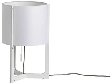 Carpyen Nirvana White Linen Table Lamp CRP5731110U