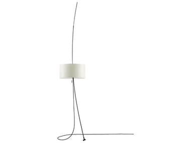 Carpyen Totora 94&quot; Tall Black Beige Cotton Floor Lamp CRP5991001U