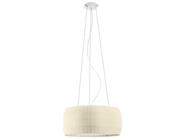 Carpyen Isamu 20&quot; 2-Light Pearl Off White Drum Pendant CRP6351800U