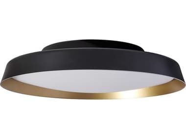 Carpyen Boop Black Gold Round Flush Mount CRP6831301U