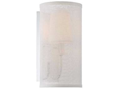 Crystorama Culver 13" Tall 1-Light Polished Nickel Wall Sconce CRY2291PN