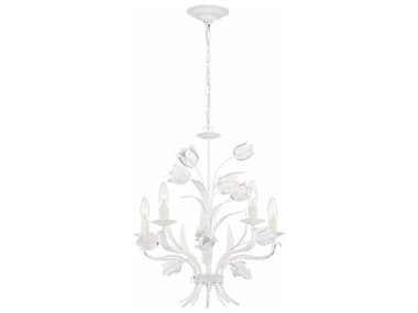Crystorama Southport Wet White 5-light 20'' Wide Mini Chandelier CRY4815WW